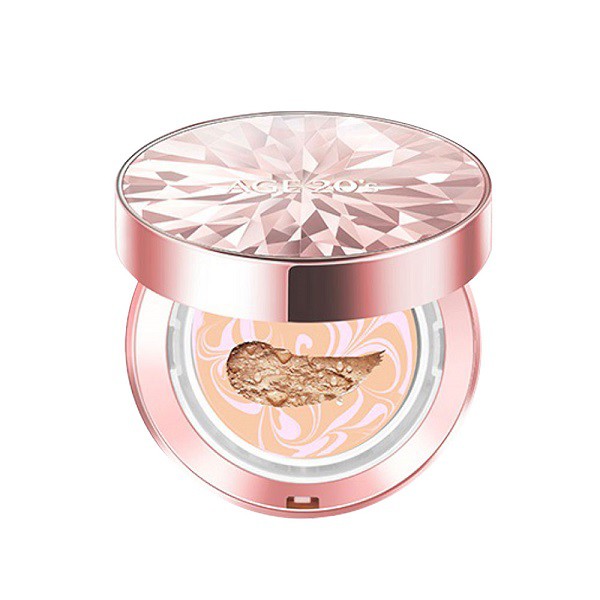 Phấn Nền Lạnh Kim Cương AGE20's Essence Cover Pact DIAMOND Pink SPF 50+/PA +++ 12.5g