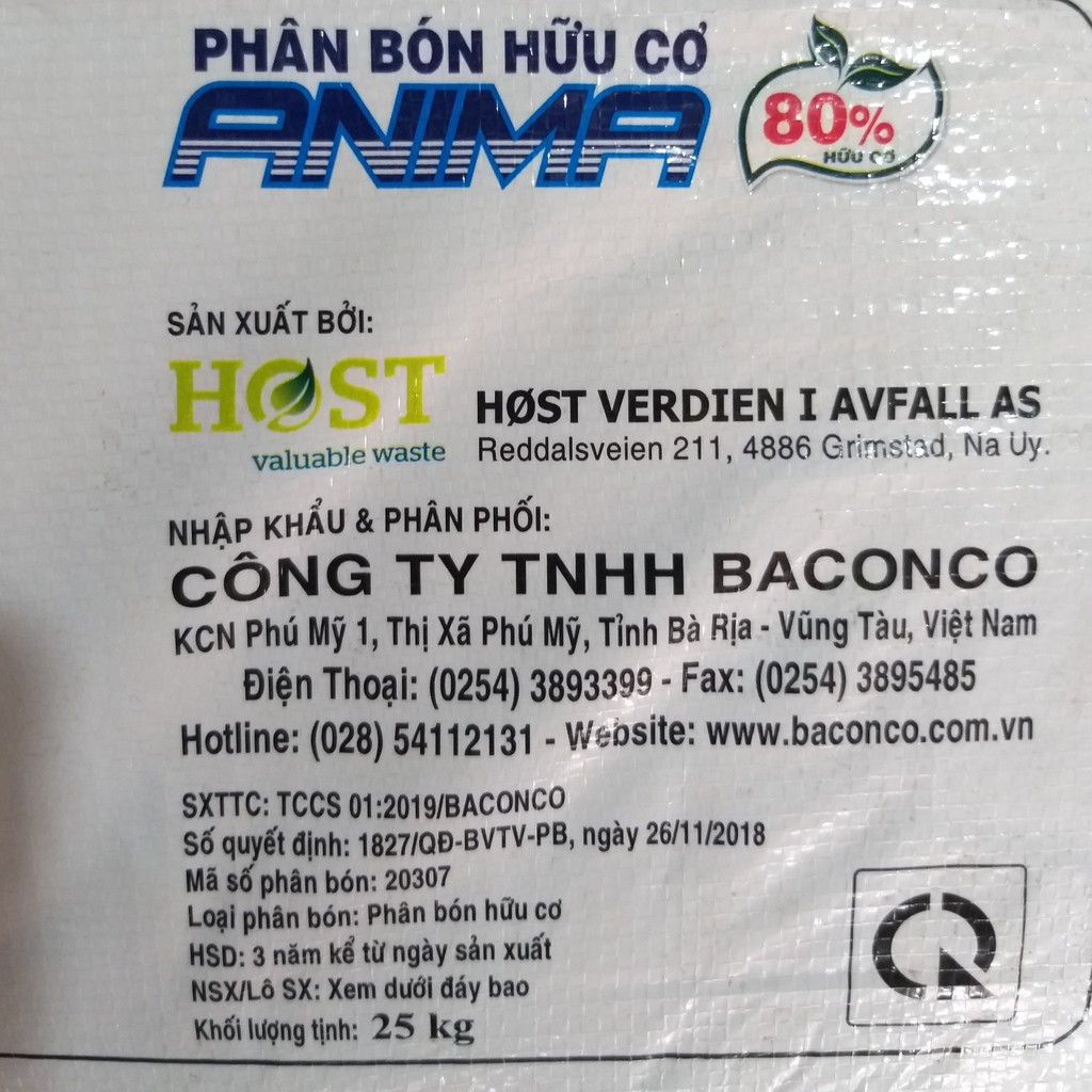 Phân Hữu Cơ Đạm Cá Hồi NA UY - Phân Bón Đạm Cá Hồi, phân hữu cơ Cá Hồi, Phân Đạm Cá Hồi