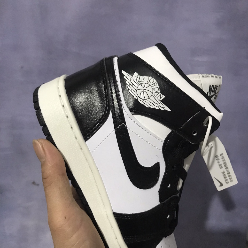 Giày JORDAN 1 panda JD1 đen trắng cổ cao thể thao sneaker nam nữ HOt trend