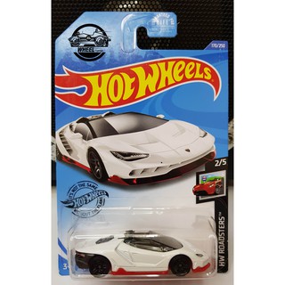 Xe mô hình đồ chơi Hotwheels cơ bản 1:64 - '16 Lamborghini Centenario Roadster