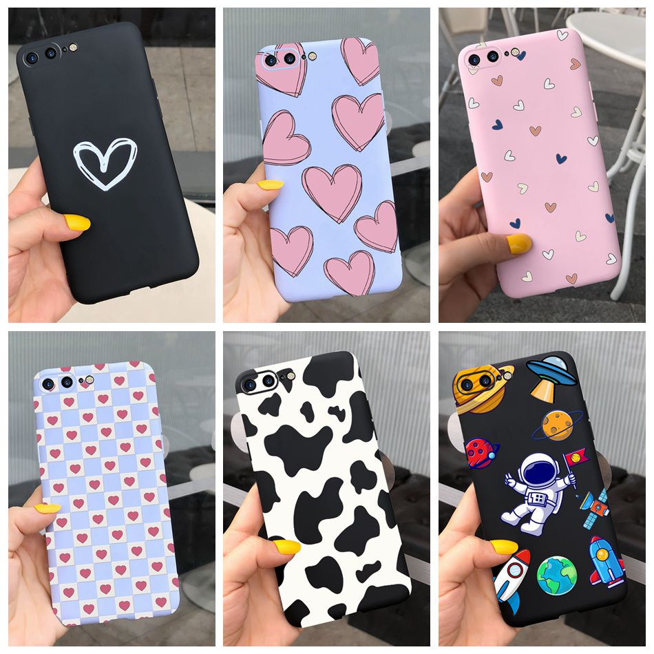 Ốp Điện Thoại TPU Dẻo Họa Tiết Trái Tim Dễ Thương Cho iPhone 7 Plus 8Plus iPhone7 8