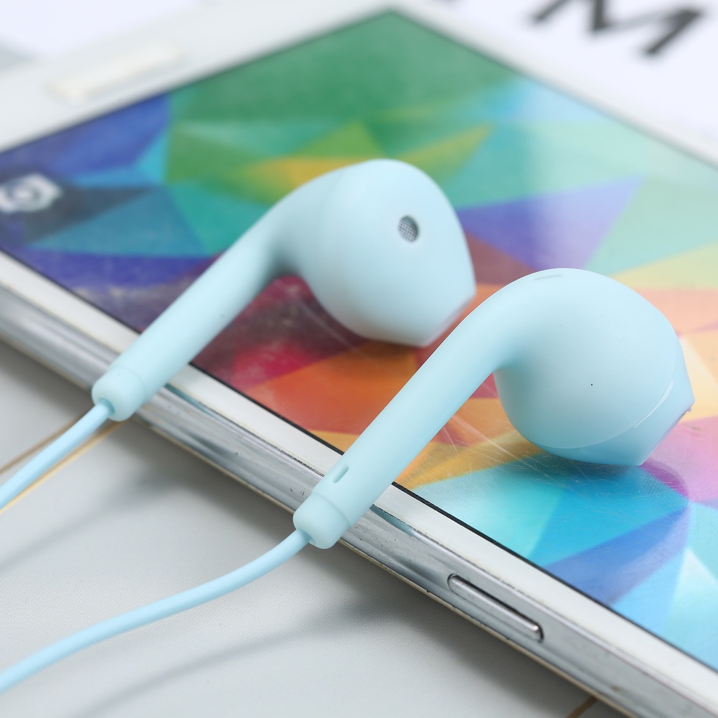 Tai Nghe Nhét Tai Có Dây 1.2M Kèm Mic Giắc Cắm 3.5mm Kiểu Dáng Hoạt Hình Dễ Thương