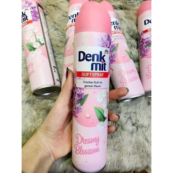 Xịt thơm phòng Denkmit 300ml chính hãng Đức hương thơm tươi mát tự nhiên