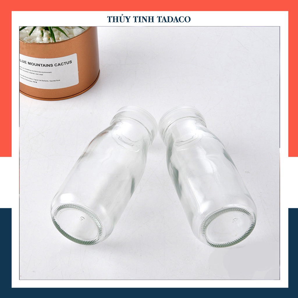 Hũ thủy tinh cao đựng yaourt 100ml