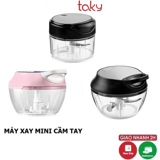 Mua Máy Xay Đa Năng - Taky  Cầm Tay Kéo Xay  Nhỏ Gọn Xay Hành Tỏi  Đồ Ăn Dặm Cho Bé  Xay Thịt  Xay Thực Phẩm 5205  5207