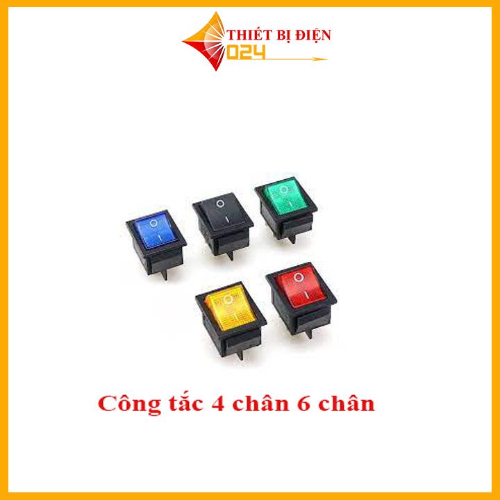 Công tắc đèn 6 chân 4 chân 16A, 30A giá tốt nhất (kCD4)
