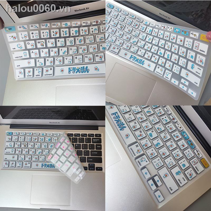 Miếng dán bảo vệ bàn phím chống bụi bằng silicon/ Bàn di chuột in hình Doraemon dễ thương