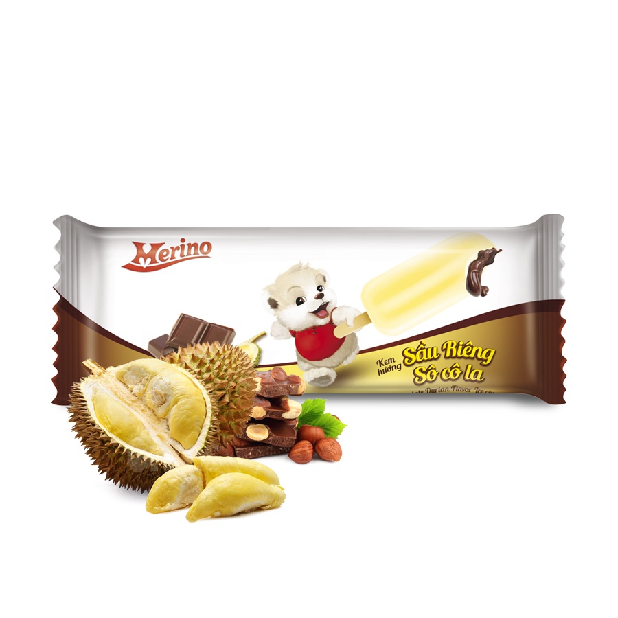 Kem Merino sầu riêng socola