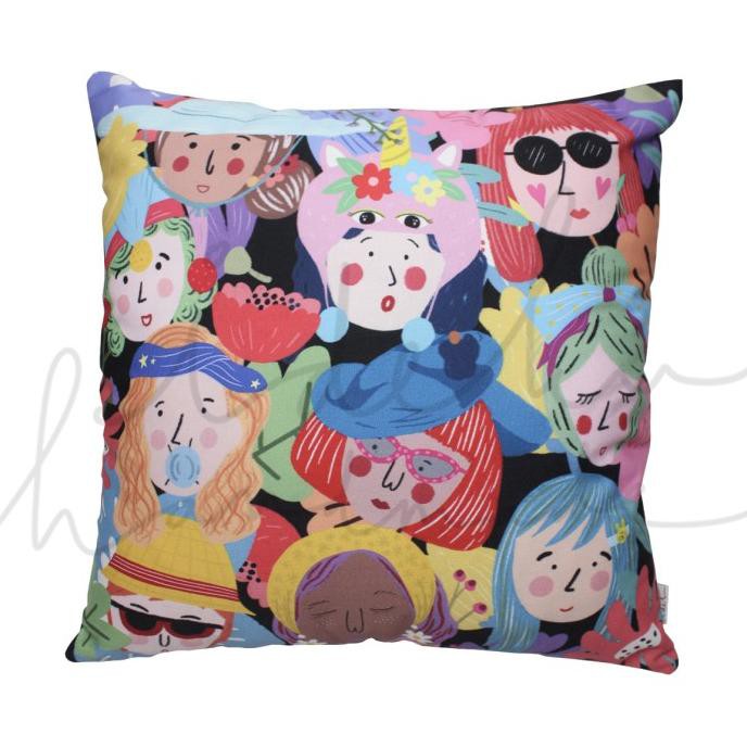 Vỏ bọc đệm trang điểm Idekuhandmade màu đen | BigBuy360 - bigbuy360.vn