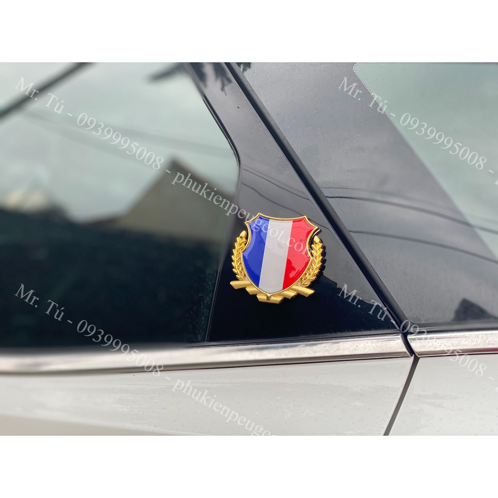 Logo dán kính xe Peugeot 5008 Peugeot 3008 All New