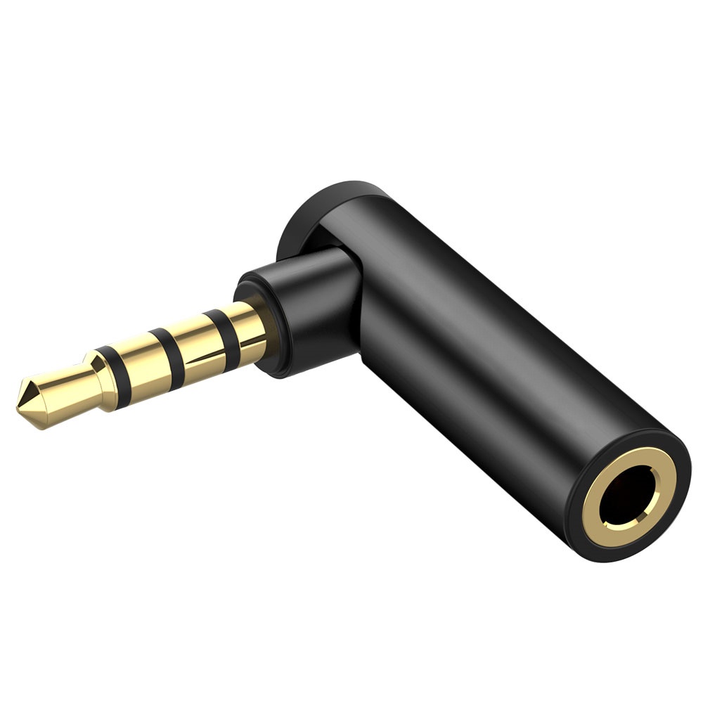 Đầu chuyển đổi âm thanh VIRWIR 3.5mm xoay góc 90 độ tiện lợi