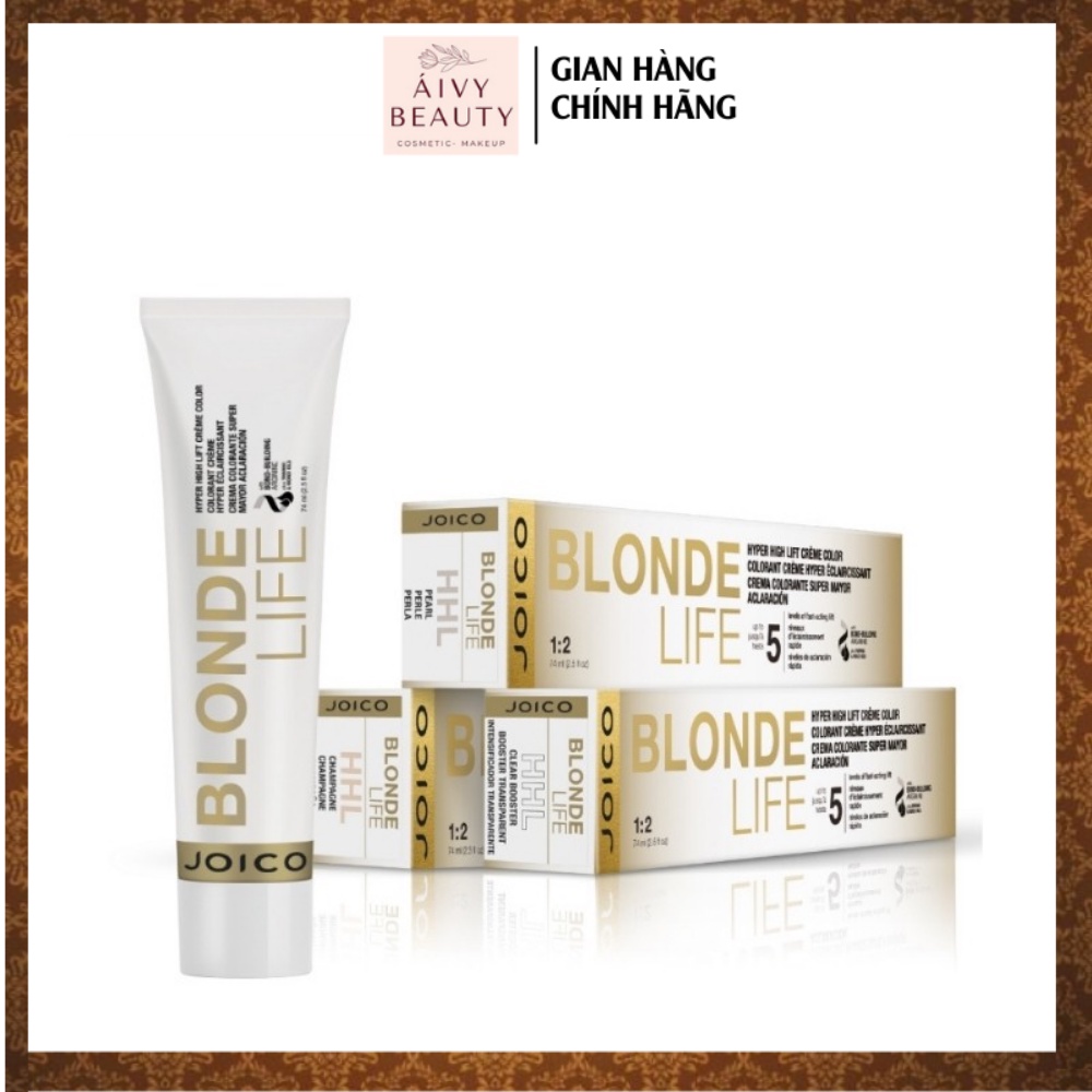 Màu Nhuộm Nâng Tông Cao và Bền Màu JOICO Blonde Life Hyper HHL 74ml