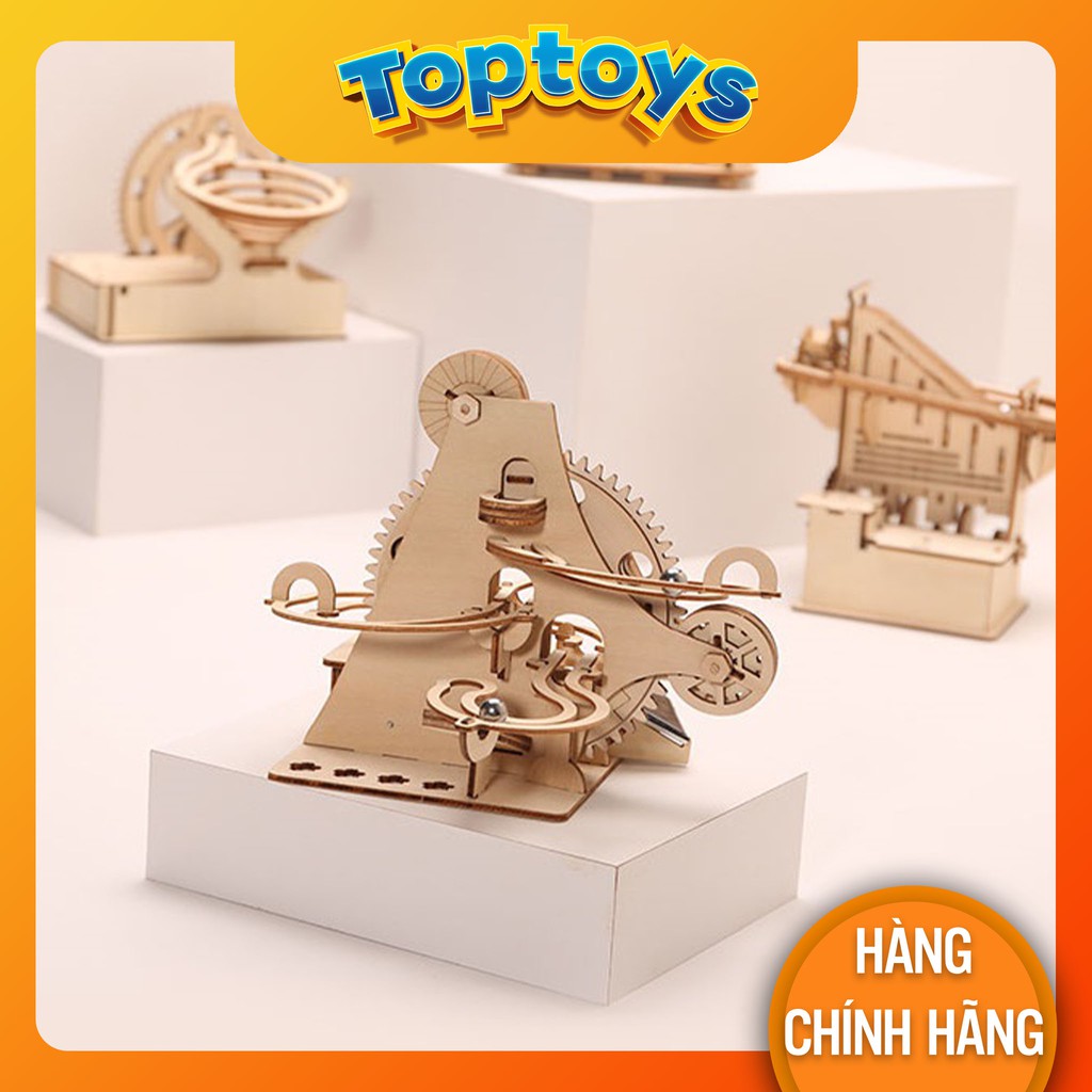Bộ đồ chơi mô hình gỗ cơ khí tự hoạt động bằng năng lượng mặt trời từ 5 - 12 tuổi phát triển trí thông minh tự nhiên