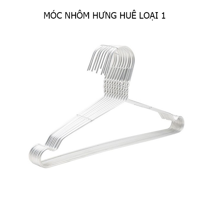 Móc Quần Áo Nhôm vỉ 10 Cái Dày dặn