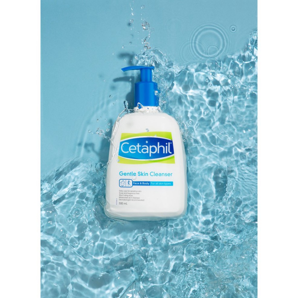 Sữa rửa mặt làm sạch dịu nhẹ Cetaphil Gentle Skin Cleanser 500ml