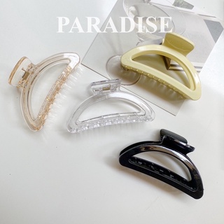 Kẹp tóc càng cua màu trơn kiểu dáng thanh lịch cho nữ shoes paradise kcct