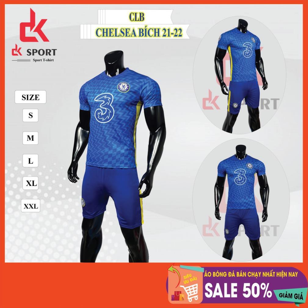 Bộ áo/quần thể thao, đá bóng Chelsea mùa giải 2021 -2022 sẵn kho giá tốt, thoáng mát, chất lượng cao đủ màu đủ size.