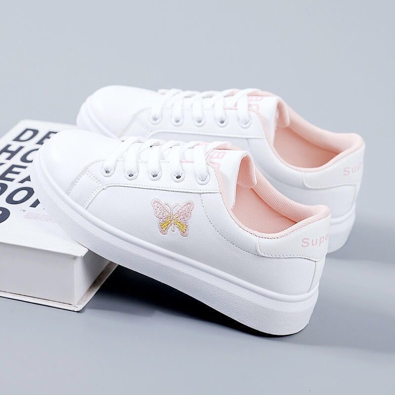 Giày Thể Thao Da Đế Mềm Thời Trang Mùa Xuân 2022 Cho Nữ