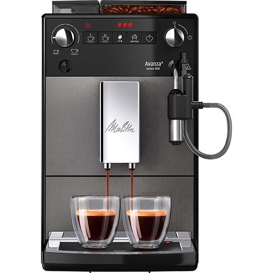 Máy pha cà phê tự động Melitta Avanza Titan - Nhập khẩu chính hãng 100% từ thương hiệu Melitta, Đức