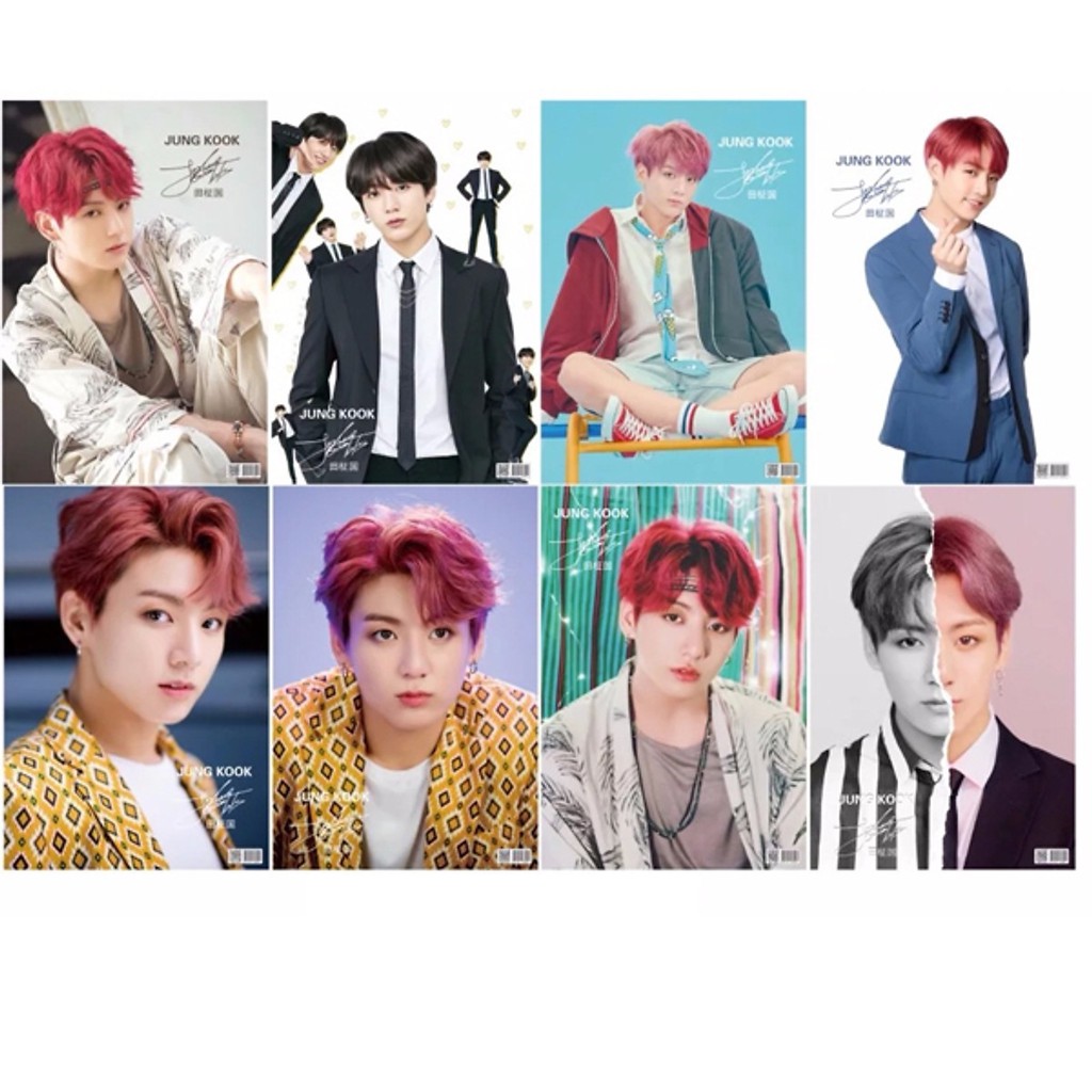 Ảnh poster JUNGKOOK BTS X BILLBOARD IDOL 8 ảnh