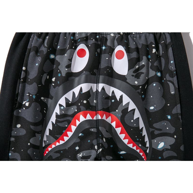 Bape Thời Trang In Quần Cotton Unisex