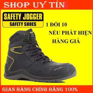 [HÀNG CHÍNH HÃNG] Giày Bảo Hộ Lao Động Safety Jogger Volcano, Da Chất Lượng Cao, Đế PU, Chống Đâm Xuyên, Va Đập Mạnh