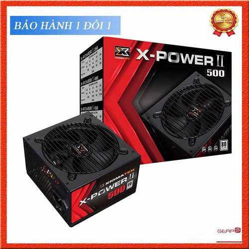 Nguồn Xigmatek X-POWER II 500 - 80PLUS Hàng Chính Hãng Bảo Hành 36 Tháng - X-POWER II 500 - 80PLUS