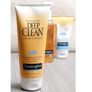 [Auth] Sửa rửa mặt làm sạch sâu Neutrogena Deep Clean oil-free USA