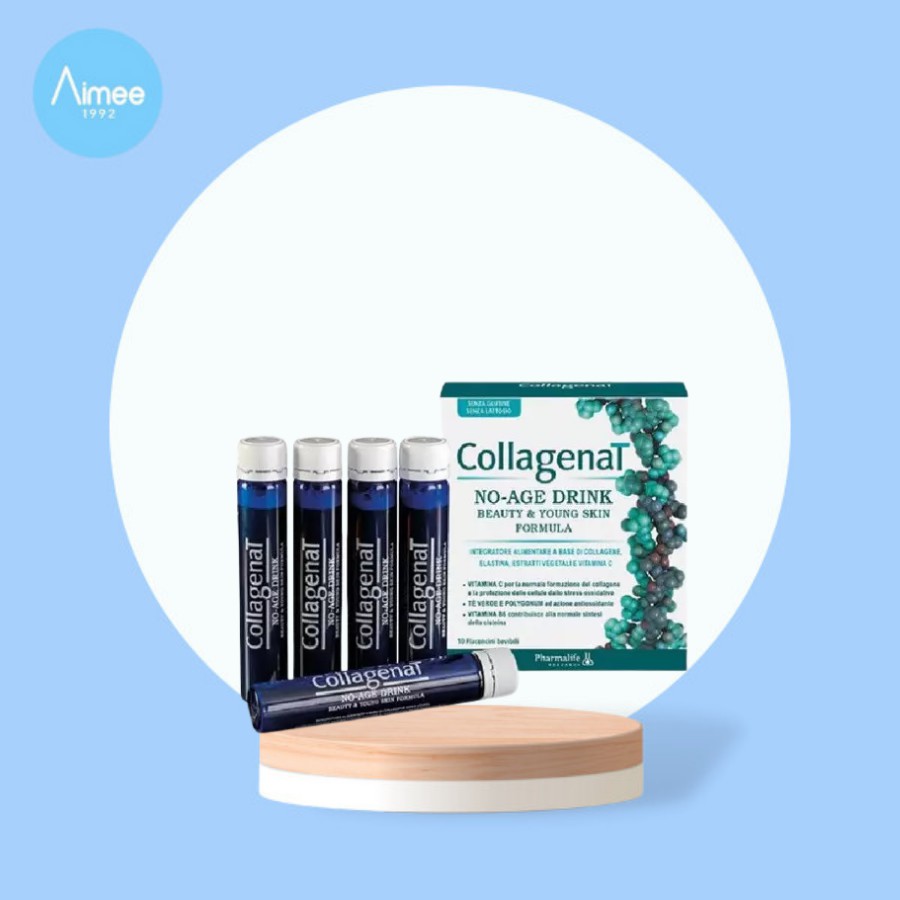 Collagen Thủy phân COLLAGENAT No-Age Drink (Hộp/ 10 ống) [Aimee1992]