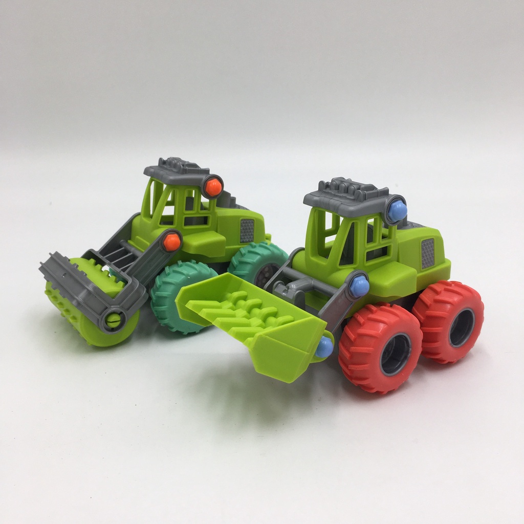 Ô tô đồ chơi trẻ em MITOLO xe đồ chơi công trình máy xúc đồ chơi A166-3