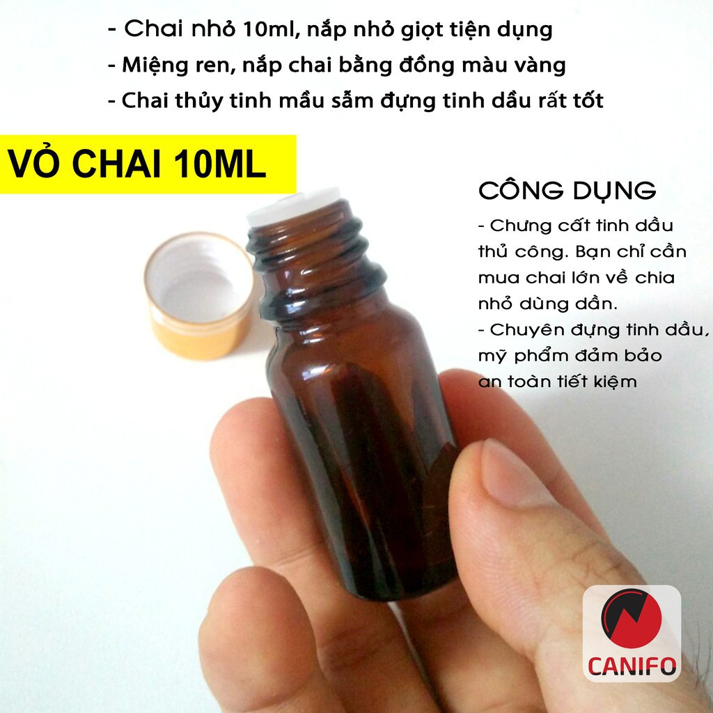 🔥Vỏ chai tinh dầu nắp nhỏ giọt 10ml - loại cao cấp vỏ lọ đựng tinh dầu🔥