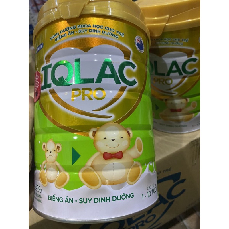 sữa IQLAC PRO 900g ( biếng ăn suy dinh dưỡng)