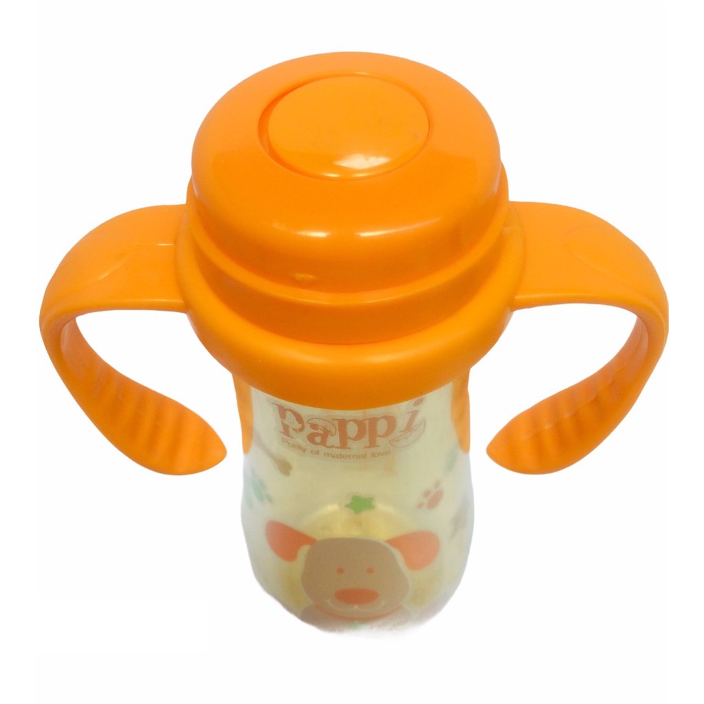 Bình Sữa cổ hẹp Có tay cầm PAPPI Thailand 250ml