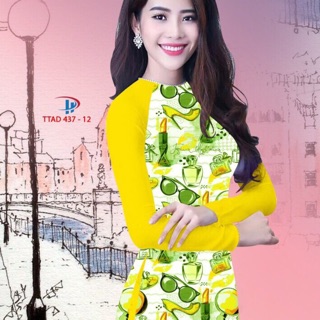 Vải áo dài lụa nhật, tằm thái. áo 250k, bộ 350k