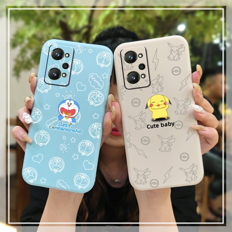 Ốp Điện Thoại Silicon Mềm Mịn Chống Rơi Hình Mèo Cho OPPO Realme GT Neo2 5G / GT2 / Q5 Pro