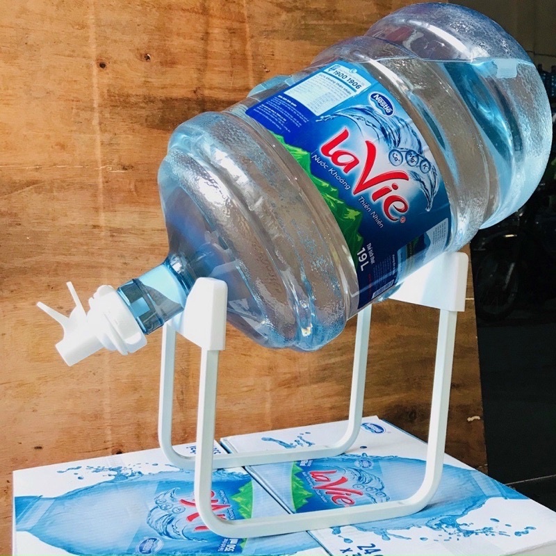 Bộ Chân Đế Và Vòi Để Nước Bình 20L Lavie - Giá Để Nước Uống - Kệ Để Nước Bình