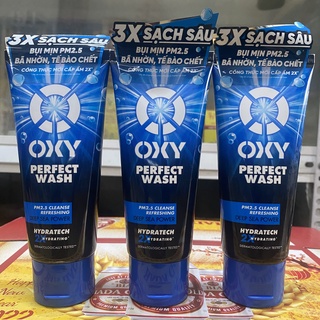 Sữa rửa mặt sạch nhờn mát lạnh OXY Perfect Wash 100g