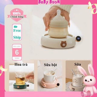 Máy Hâm Nóng Sữa Cho Bé Đồ Uống Mini kèm đế điện hâm nóng trà, cafe, hâm sữa-Free Ship