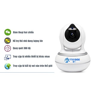 Camera yoosee Wifi Ip giọt nước 720x1080 Pixel-Bản Nâng Cấp-Cảnh Báo Chuyển Động-Đàm Thoại 2 chiều -Siêu Nét