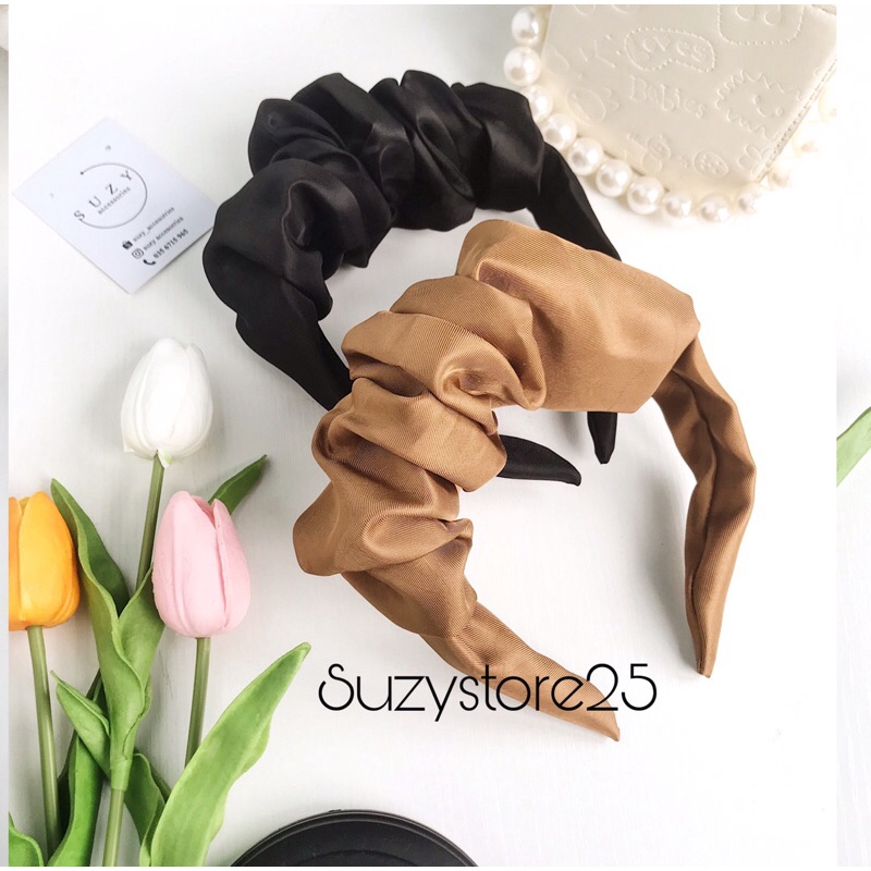 Bờm Xược Turban Tóc Hot 2021 Phong Cách Hàn Quốc