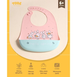 Yếm ăn dặm silicone Tobe’