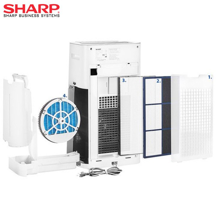 [Hỏa tốc HCM] Máy lọc không khí tạo ẩm Sharp KC-G50EV-W - Bảo hành chính hãng 12 tháng