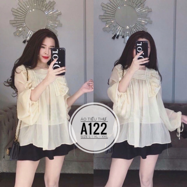 Bigsize Áo tiểu thư A122