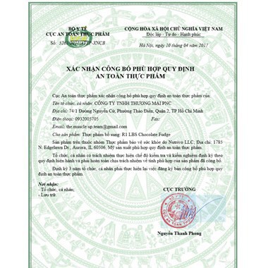 Sữa Tăng cân Nhanh Rule1 Mass Rule1 12 Lbs ( 5.4 kg)