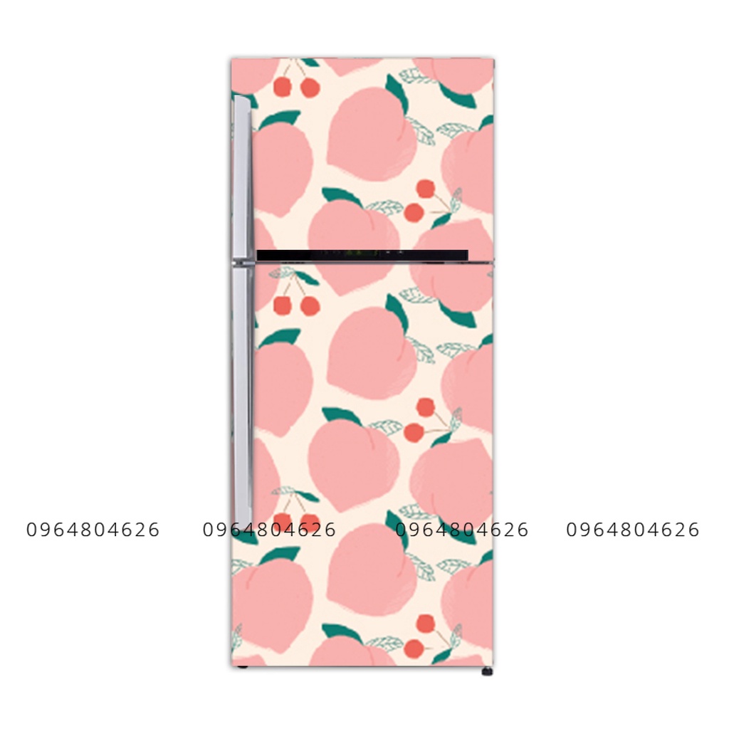 Miếng dán tủ lạnh Decal dán tủ lạnh dễ thương hình dán cute chất liệu chống thấm nước siêu bền dễ dàng vệ sinh TL402