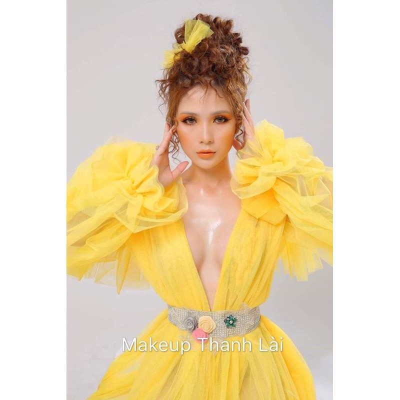 váy chụp hình 240k dây đại hoa thắt lưng ngẫu nhiên