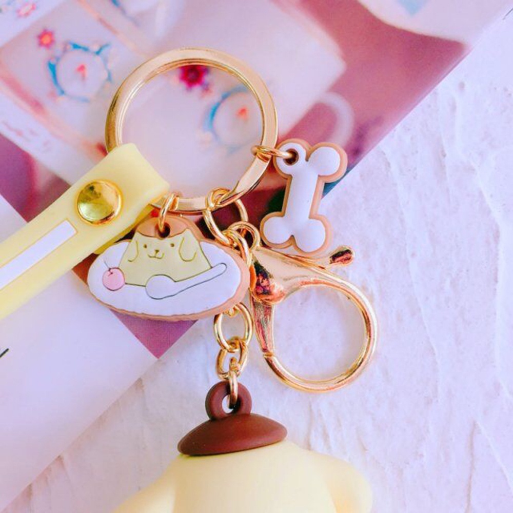 Móc Khóa Pvc Họa Tiết Hoạt Hình My Melody Dễ Thương Cho Nữ