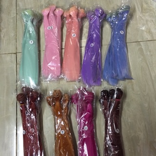 Line may tóc búp bê - thẳng 20cm trơn