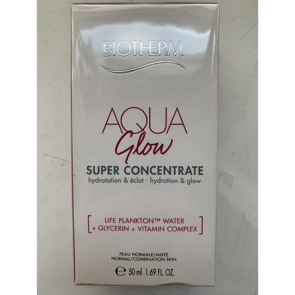 Biotherm  Aqua Glow Super Concentrate 50ml - kem dưỡng ẩm