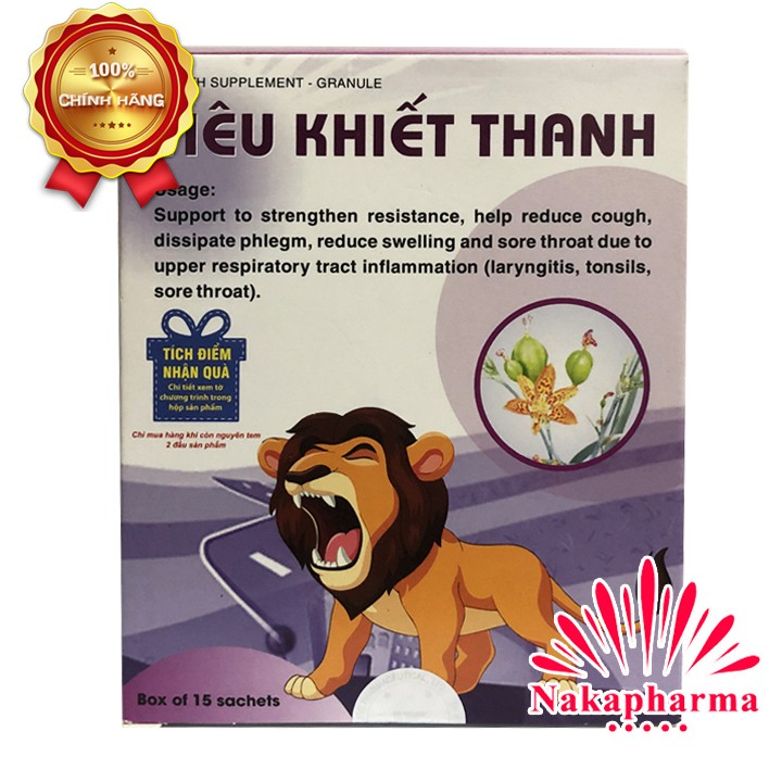 ✅ [KÈM QUÀ] Cốm Tiêu Khiết Thanh – Giảm ho, tiêu đờm, sưng họng, viêm hô hấp trên, tăng cường sức đề kháng